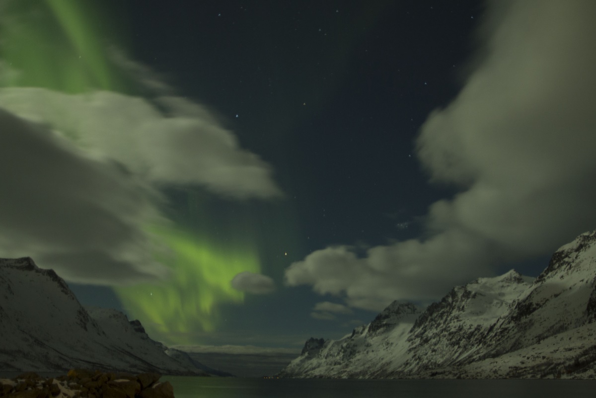 La fuerza de la naturaleza en forma de Auroras Boreales