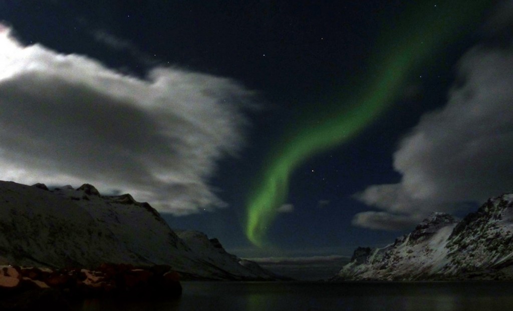 Una tormenta solar que se convierte en Aurora