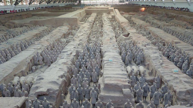 Un día con el ejército de terracota de Xian