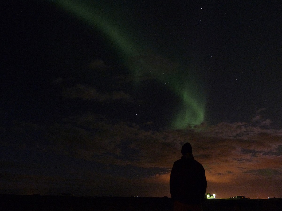 Contemplando las últimas Auroras Boreales en Islandia