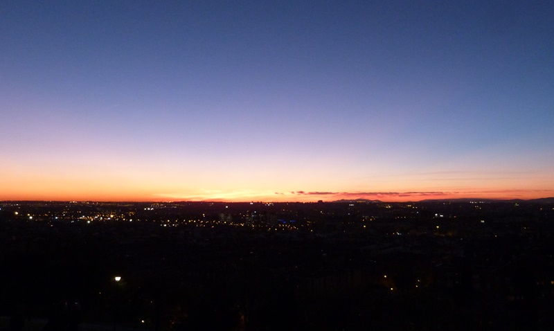 Hora Azul en Madrid