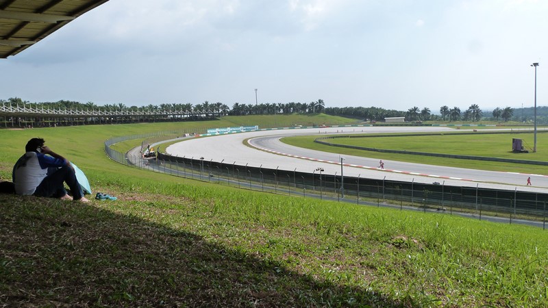 Vista general de nuestra zona C2 en Sepang