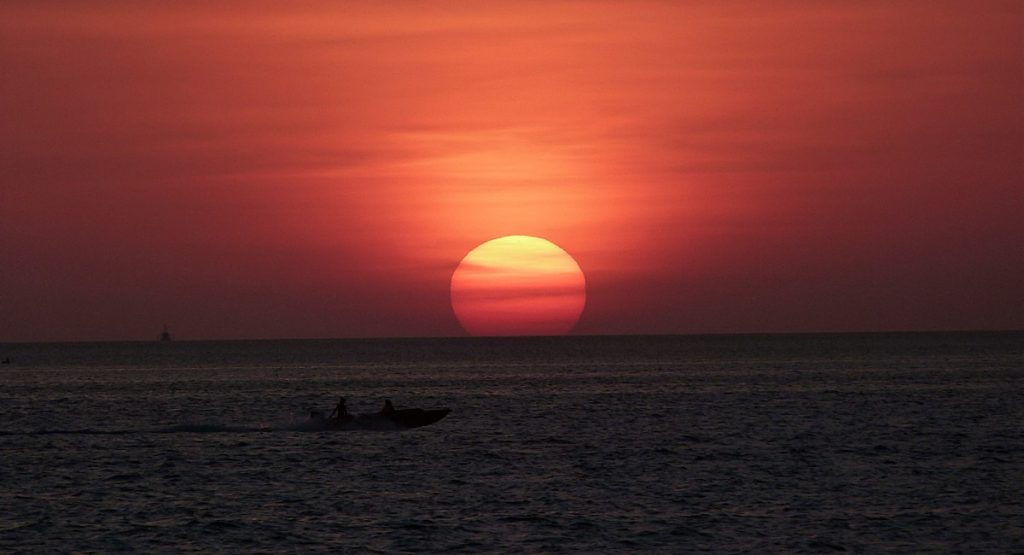 Atardecer en Kota Kinabalu