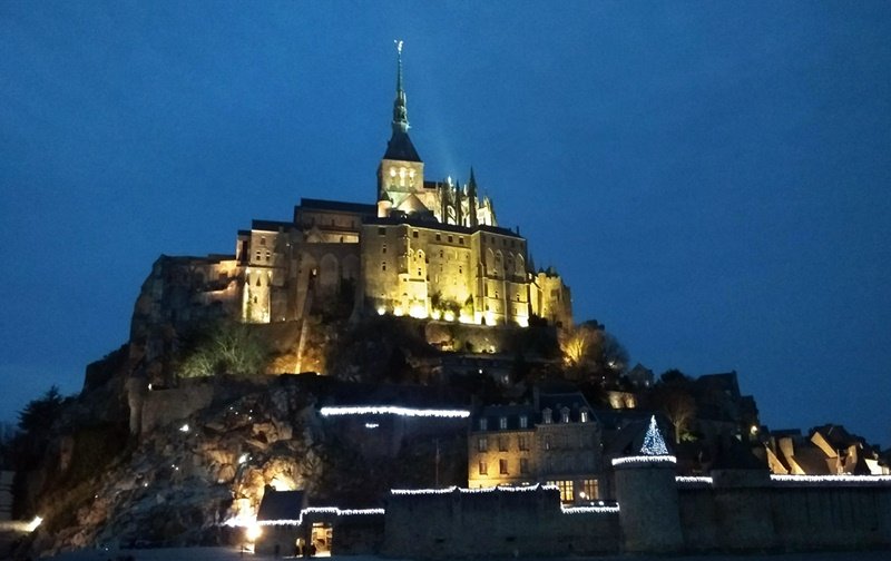 Atardeciendo en Saint-Michel