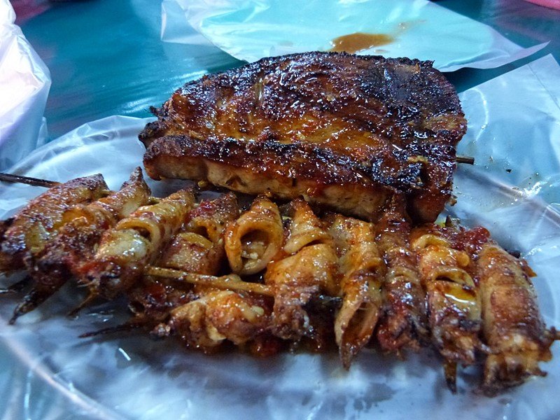 Pescado en el mercado Filipino