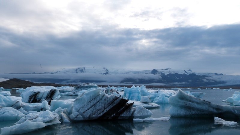 Postal desde Jökulsárlón