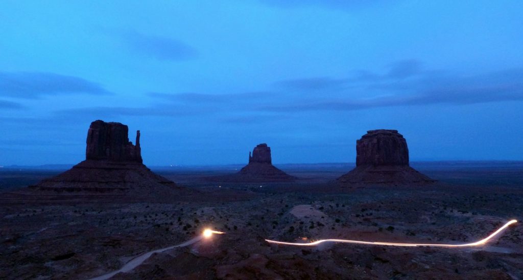 Atardecer en Monument Valley