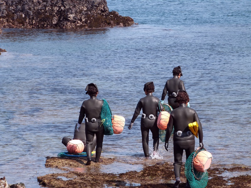 Mujeres buceadoras de Jeju