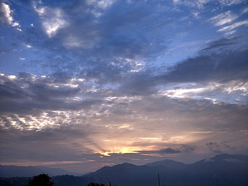 Atardecer en Dhulikhel