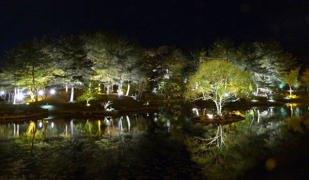 Estanque Anapji en Gyeongju