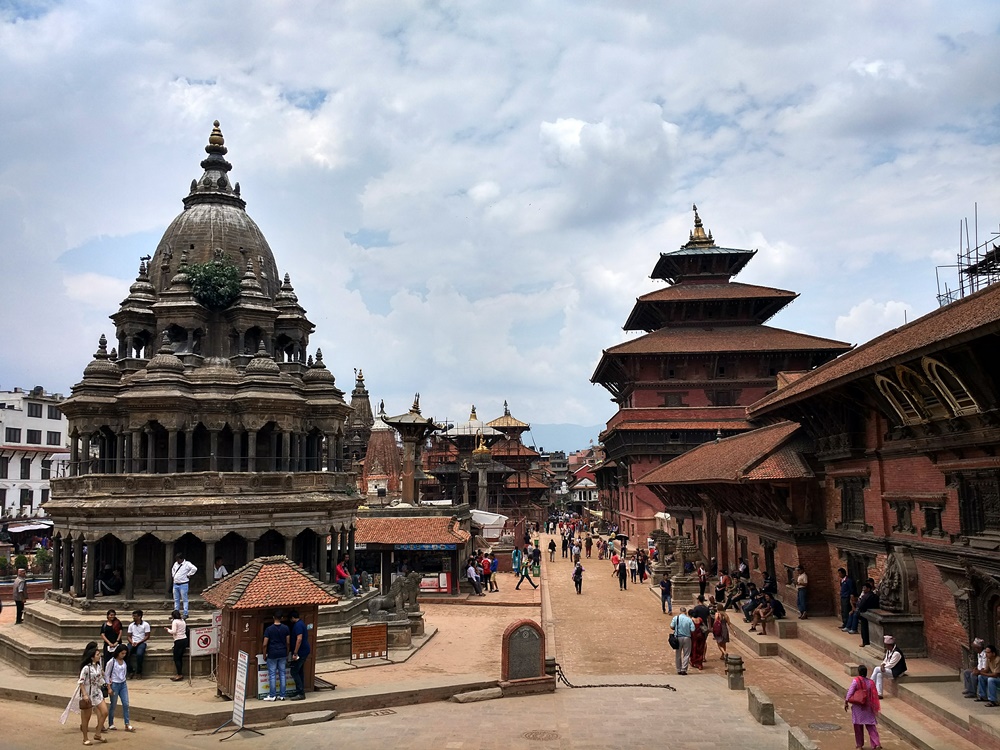 La plaza Durbar de Patan