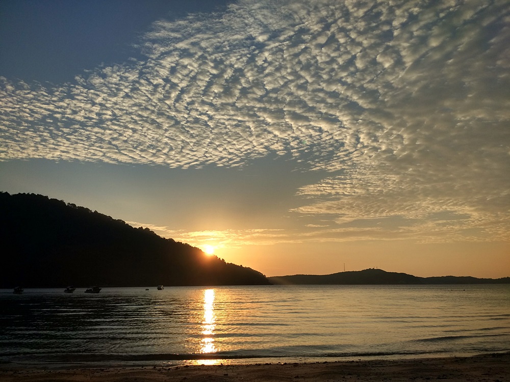 Atardecer en Perhentian Besar