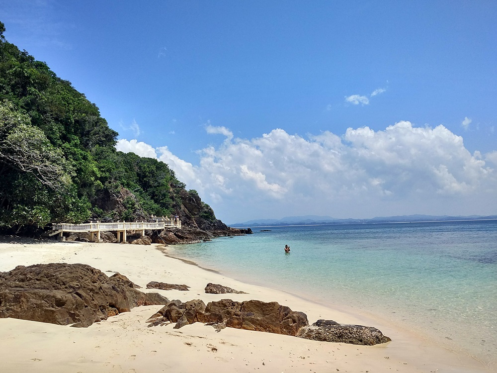 Nuestra playa en Kapas