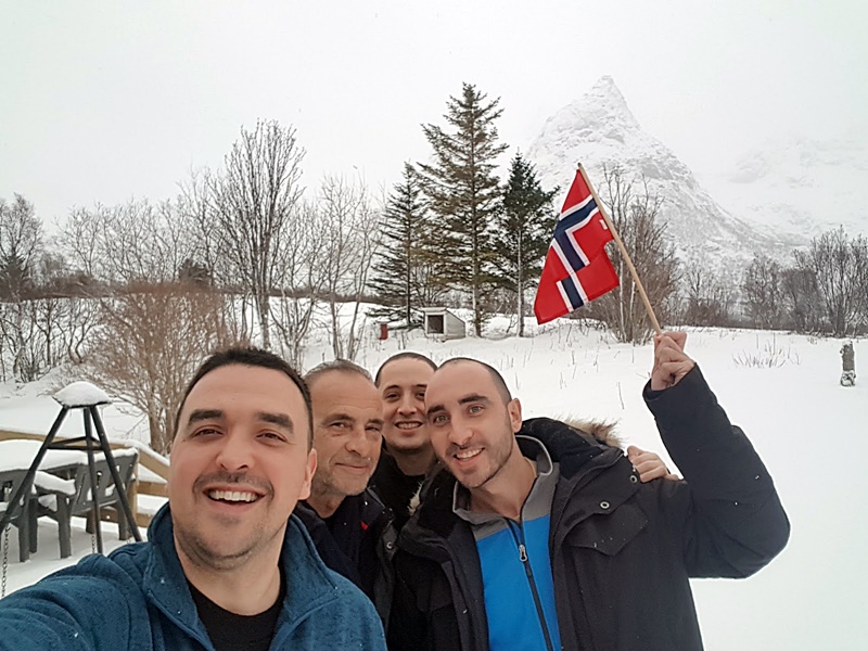 El grupo de las Lofoten