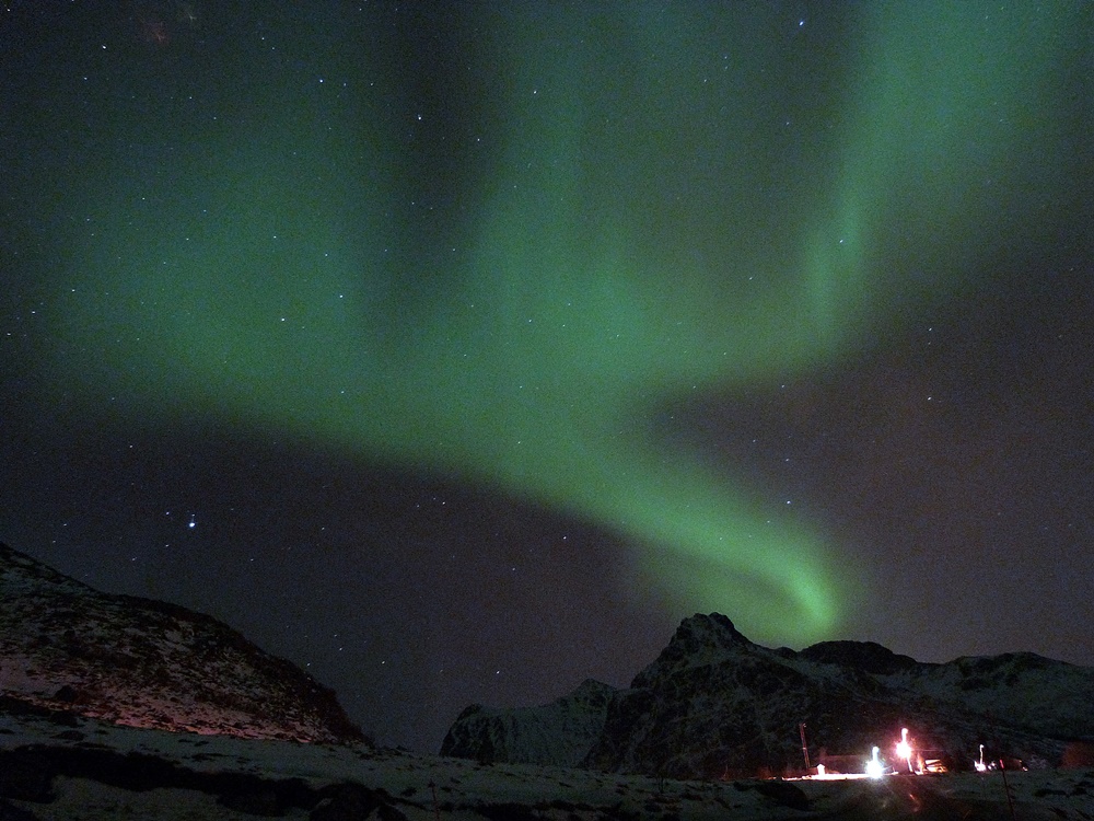 El cielo de Ramberg se ilumina con las Auroras