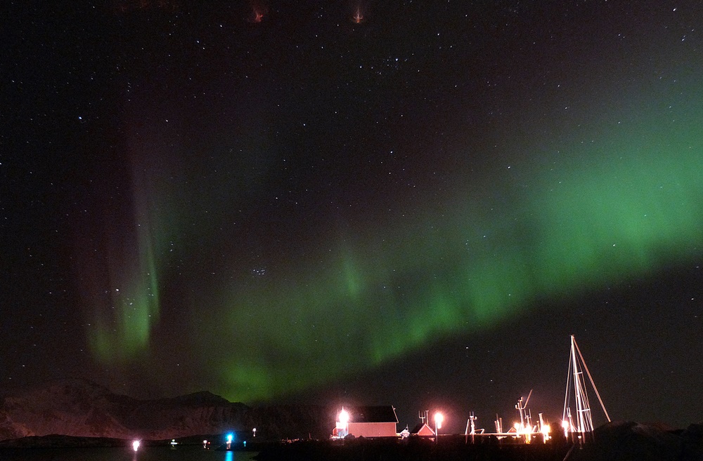 Las auroras bailando en Ramberg