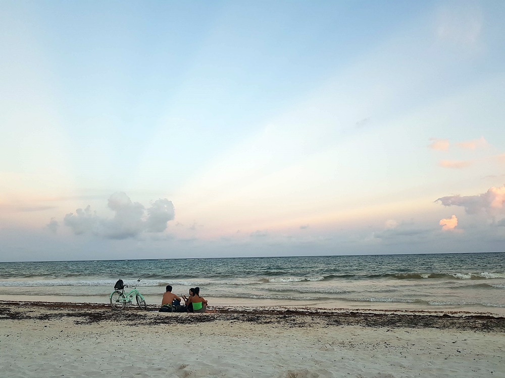 Atardecer en Tulum