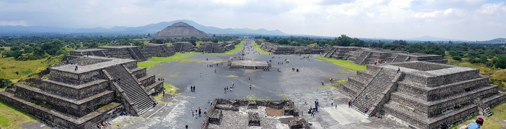 Panorámica de Teotihuacán
